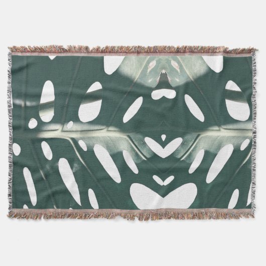 Couverture Funky Pale Green Plante de fromage suisse (Devant)