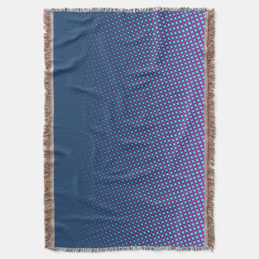 Couverture Funny Dots Pattern blue pink + your idea (devant Vertical)