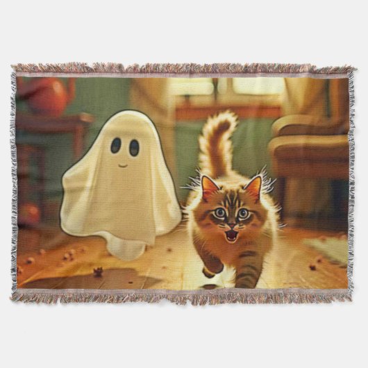 Couverture Funny Kitten Éffrayant Friend Design (Devant)