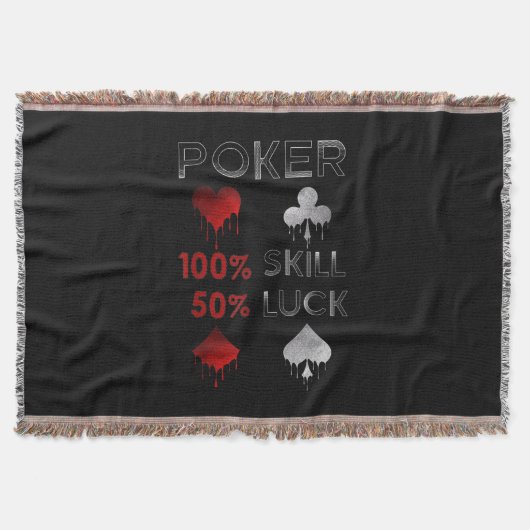 Couverture Funny poker | Poker 100% Skill et 50% Luck (Devant)