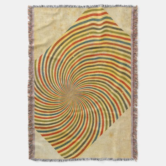 Couverture Funny Retro Grunge Swirl + votre idée (devant Vertical)