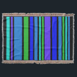 Couverture Funny Stripes coloré IV votre couleur arrière -<br><div class="desc">Arrière - plan Stripes Motif couleur par EDDA Fröhlich / EDDArt | Basic : uni ou coloré Formes pour les amoureux des couleurs | Vous manquez d'autres couleurs ou produits avec ce design ? N'hésitez pas à me contacter : contact@eddart.de</div>