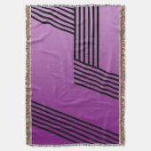 Couverture Funny Stripes Motif - geo noir + votre backgr. (devant Vertical)
