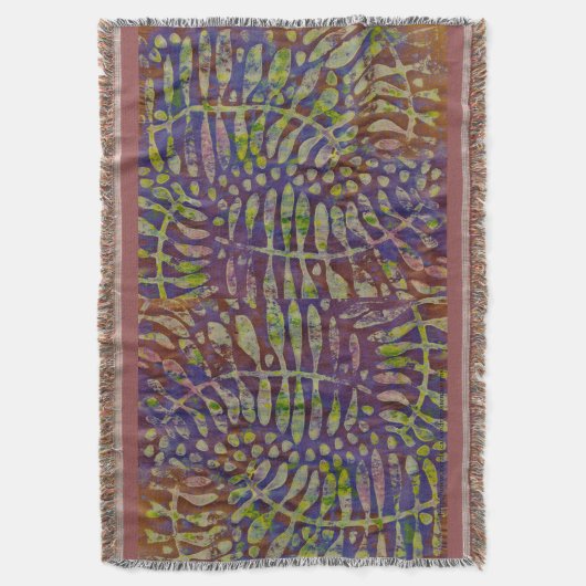 Couverture Gabarit d'impression Gelli Art Abstrait (devant Vertical)