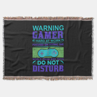 Couverture Gamer Art Gamer dur au travail