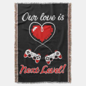 Couverture Gamer Valentine Throw (devant Vertical)