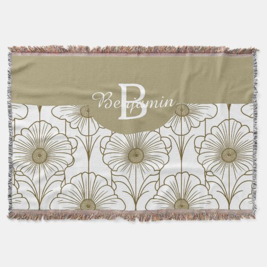 Couverture Gamme d'or - Modèle Floral - Jeu (Devant)