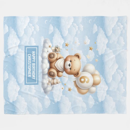 couverture garçon 6e anniversaire avec aquarelle t (Devant (Horizontal))