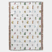 Couverture Garçons transport mignonne Motif automobile Monogr (devant Vertical)