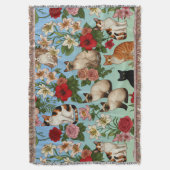 Couverture Garden Companions – Floral Cats in Bloom (devant Vertical)