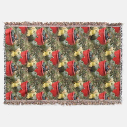 Couverture Garden Squash Harvest Nature Art Motif (Devant)