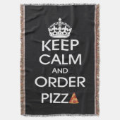Couverture Gardez Le Calme Et Commandez De La Pizza (devant Vertical)