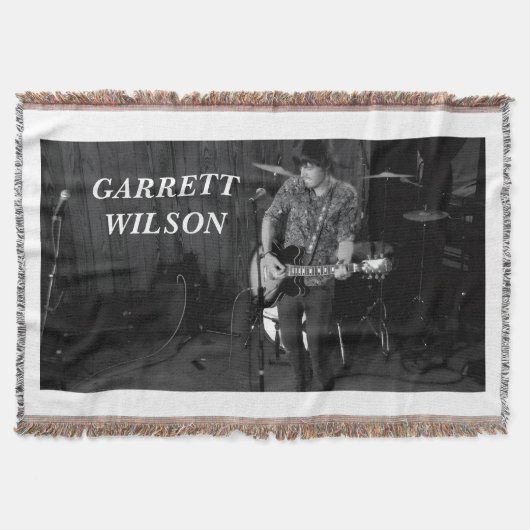 Couverture Garrett Wilson Live '25 Blanket (Devant)