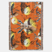 Couverture Gazelle Antelope africaine animal sauvage (devant Vertical)