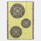 Couverture Gemini Mandala Lance Blanket (devant Vertical)