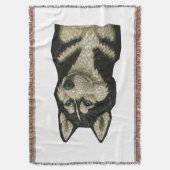 Couverture Gemme de Husky Sibérien (devant Vertical)