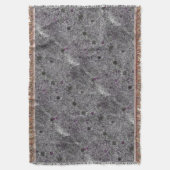 Couverture Géologie Gris Granit Rock avec roses Détails (devant Vertical)