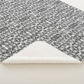 Couverture géométrique tribale Sherpa (3/4)