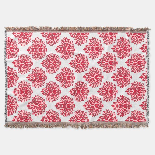 Couverture Geranium Elegant Damask (Devant)