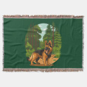 Couverture German Shepherd Forest Adventure Dog  (Devant)