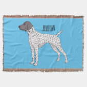 Couverture German Shorthred Pointer dog (Devant)