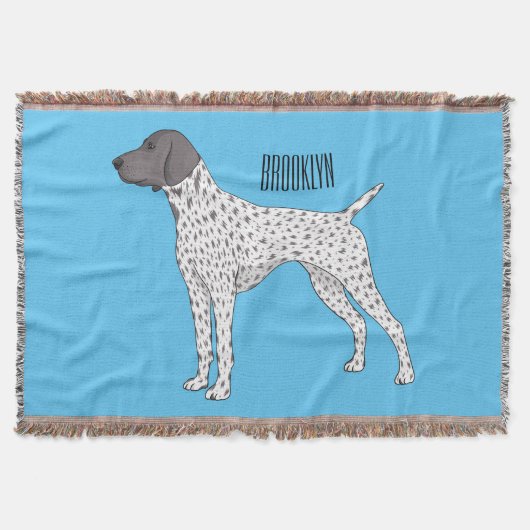 Couverture German Shorthred Pointer dog (Devant)