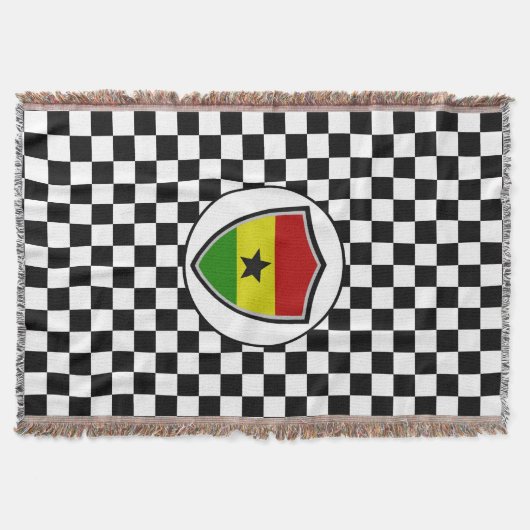 Couverture Ghana flag throw blanket (Devant)