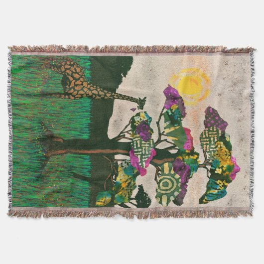 Couverture Girafe sur les Avions d'Afrique (Devant)