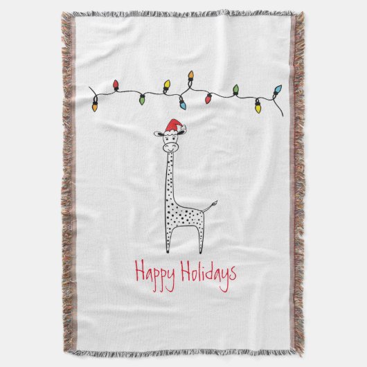 Couverture Giraffe de Noël lunatique (devant Vertical)
