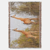 Couverture Giraffe Pair (devant Vertical)