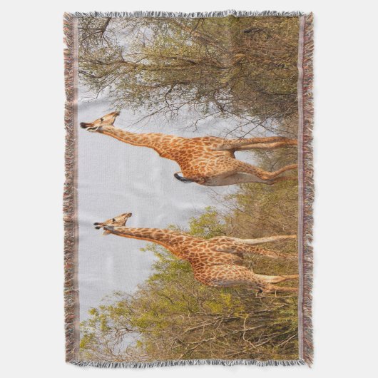 Couverture Giraffe Pair (devant Vertical)