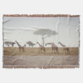 Couverture Giraffe Throw Blanket (Devant)