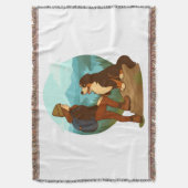 Couverture Girl and Mountain Dog Adventure Illustration (devant Vertical)