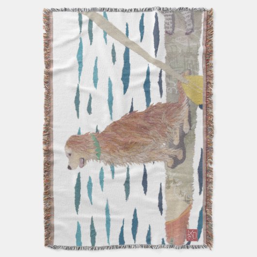 Couverture Golden retriever, chien de plage (devant Vertical)