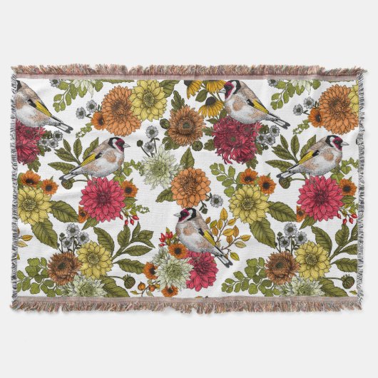 Couverture Goldfinches dans le jardin (Devant)