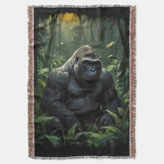 Couverture Gorille du Silverback dans la jungle rwandaise (devant Vertical)