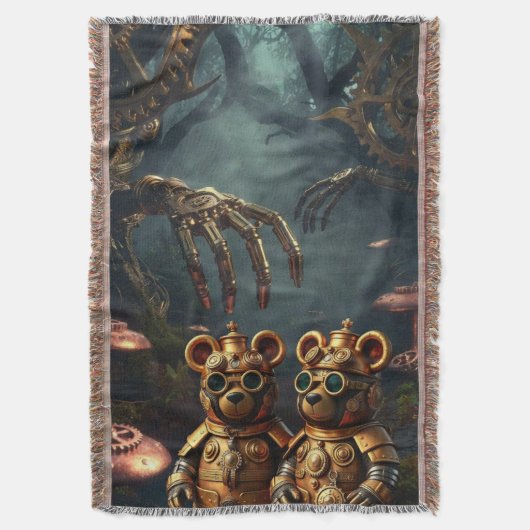 Couverture Gothic Mechanical Dark Forest Steampunk Gummy Bear (devant Vertical)