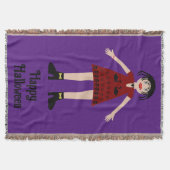 Couverture Gothique Halloween Vampire Lady Custom (Devant)