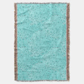 Couverture gouttelettes d'eau aquamarines (devant Vertical)
