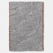 Couverture gouttelettes d'eau gris (devant Vertical)