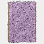 Couverture gouttelettes d'eau violette (devant Vertical)