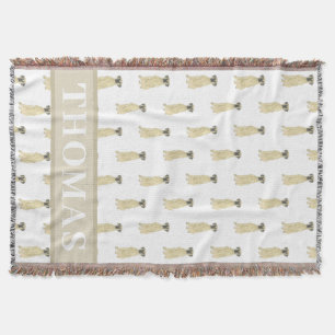 Couverture Grand Danois personnalisé (Fauve masqué) 