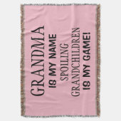 Couverture Grand-mère rose est mon nom Spoiling Grandchildren (devant Vertical)