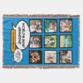 Couverture Grand-père Grand-père Photo moderne Collage de pho (Devant)