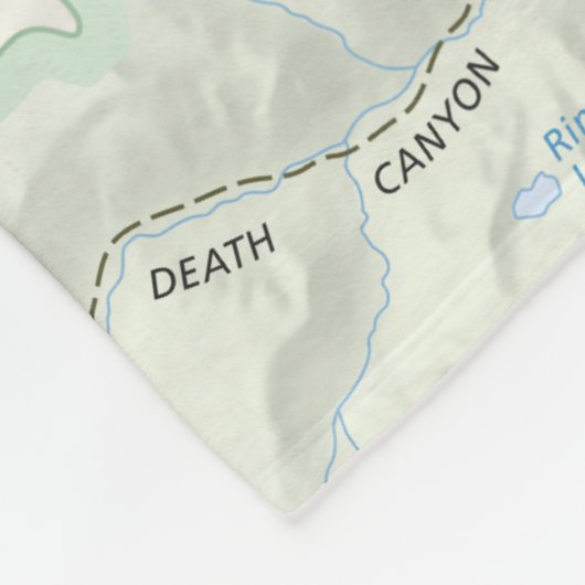 Couverture grande d'ouatine de carte de Teton (Coin)