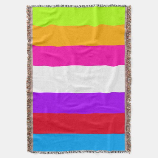 Couverture Grandes Couleurs Néon | (devant Vertical)