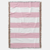 Couverture Grandes Pink, Grandes Blances, Motif Gratté (devant Vertical)