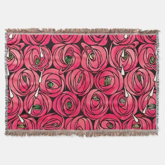 Couverture Graphique rose Art Nouveau Rennie Macintosh (Devant)