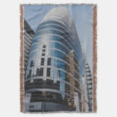 Couverture gratte-ciel en verre de Dubaï (devant Vertical)