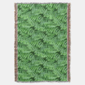 Couverture Green Ferns Nature Motif (devant Vertical)